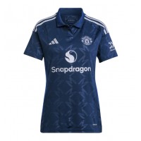 Maglie da calcio Manchester United Alejandro Garnacho #17 Seconda Maglia Femminile 2024-25 Manica Corta